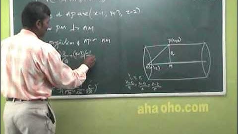 Unit-2 Three Dimensional Analytical Geometry (Equation & Right Circular Cylinder) - Mathematics