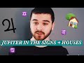 ♃ Jupiter in the Sign's + Houses | Jupiter's Role in Your Birth Chart Through Luck and Expansion ♃