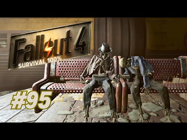 West Roxbury Station Train Puzzle Solved! / Fallout 4 Survival 100
