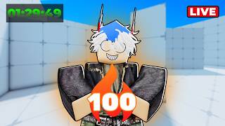 NOT ENDING STREAM TILL 100 WINSTREAK ROBLOX RIVALS