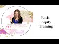 Basic Shopify Training