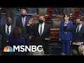 Kamala Harris Swears In Padilla, Ossoff And Warnock, Officially Giving Dems Senate Control | MSNBC