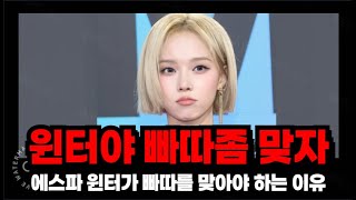 Why Aespa Winter Needs Some Patting