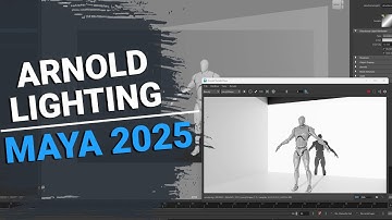 Maya 2025 Arnold lighting not working / how to fix it - Quick guide