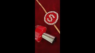 Handmade Rakhi/How To Make Rakhi At Home/#Shorts#Mayurithakur#Rakhi