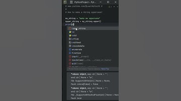 Python - How to make a string uppercase? - #python #pythoncoding #coding #shorts