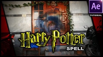 HARRY POTTER APPARATE SPELL -  AFTER EFFECTS TUTORIAL