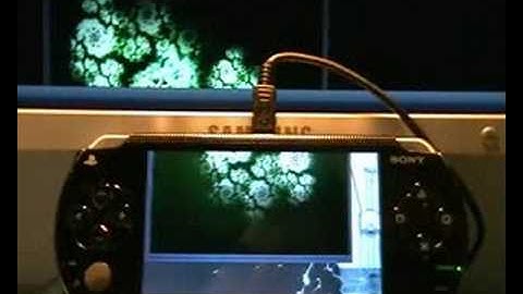 PSPdisp - PSP as secondary monitor under Windows XP