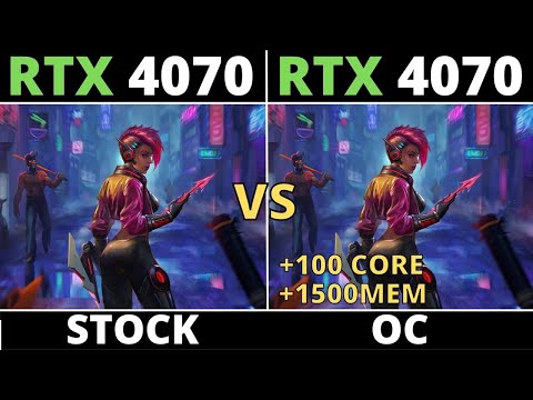 IS IT WORTH IT TO OVERCLOCK RTX 4070? OC VS STOCK BENCHMARK