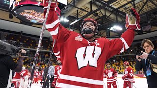 Wisconsin Hockey || Badgers Advance to NCAA Championship Game