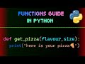 Python Functions in 8 minutes | Python For Beginners 