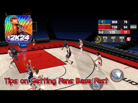 NBA 2K24 Arcade Edition - My Career | Tips on Getting Fans Base Faster for Shoes