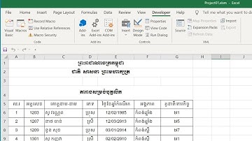 ៊៊# ការសរសេរកូដ Login ដើម្បីផ្តល់សិទ្ធប្រើប្រាស់ក្នុង Worksheets