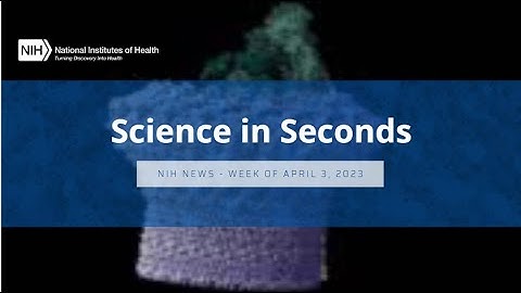 NIH Science in Seconds - Week of April 3, 2023