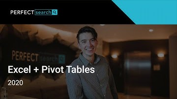 Microsoft Excel Training: Creating Pivot Tables | Perfect Search