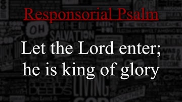 [CANTOR] 4th Sunday of Advent - December 18, 2022 - (RESPOND & ACCLAIM)