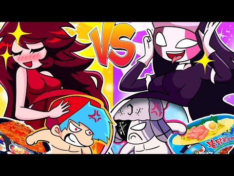 Hot Pregnant vs Cold Pregnant with Ruv & Boyfriend Baby Compilation | Friday Night Funkin' Animation