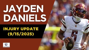 Jayden Daniels to miss Week 3?