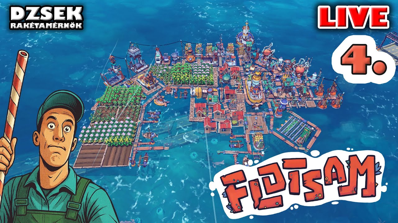 🔴 Flotsam - 4. Rész - Napelemek?! Itt a megújuló energia!