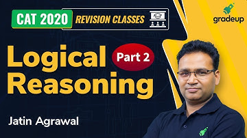 Logical Reasoning | CAT 2020 DILR | Revision Class | Part 2 | Jatin Agrawal | Gradeup