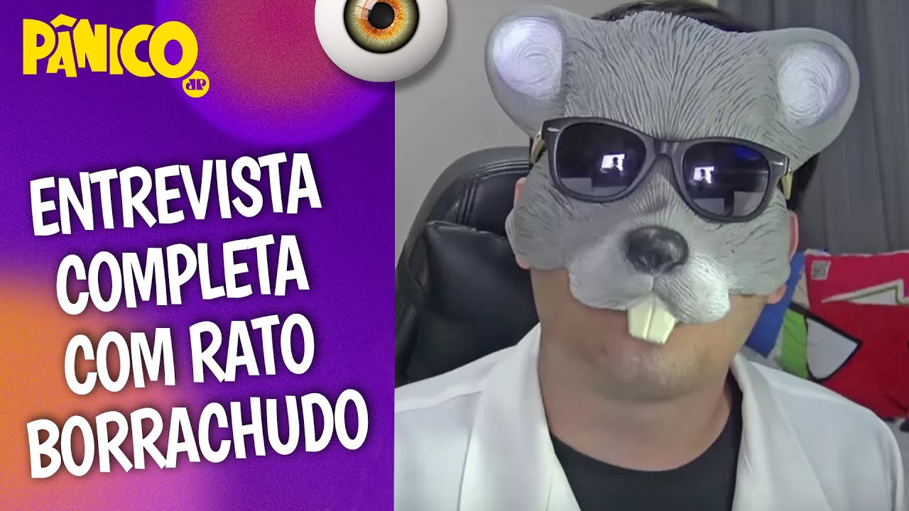 Assista à entrevista com Rato Borrachudo na íntegra