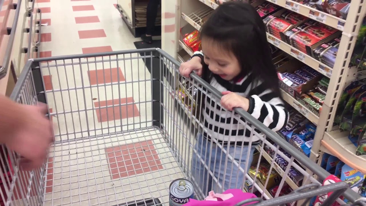 Kid grocery’s shopping at Market Basket Salem NH YouTube