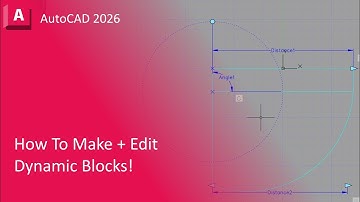 How To Create DYNAMIC Blocks In AutoCAD!