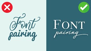 STOP WASTING TIME PAIRING FONTS..Do THIS Instead