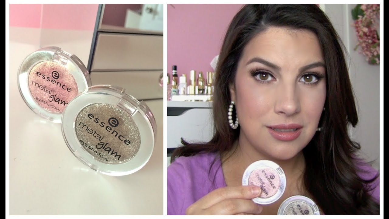 Essence Metal Glam Eyeshadow Review YouTube