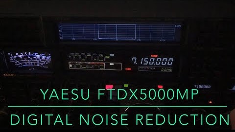 Yaesu FTdx5000MP: Digital Noise Reduction #yaesu #ftdx5000 #hamradio
