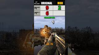 ☢️ Is STALKER 2’s BALANCE Better With Mods?! 😳 ORIGINAL vs MODDED #Shorts #stalker2