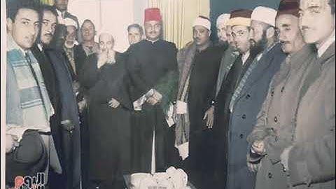 الشيخ أبو العينين شعيشع _ تلاوته الخالدة من سورة النحل (٥١ - ٦٩) من رحاب المسجد الأقصى 1959م