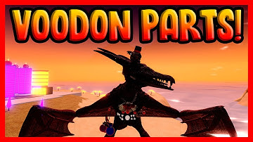 FINDING ALL THE VOODON PARTS! - Roblox Kaiju Universe