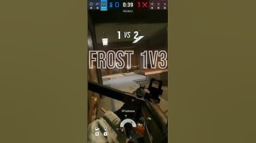 Rainbow Six Siege 1v3 #rainbowsixsiege #frost #clutch #1v3 #r6 #siege