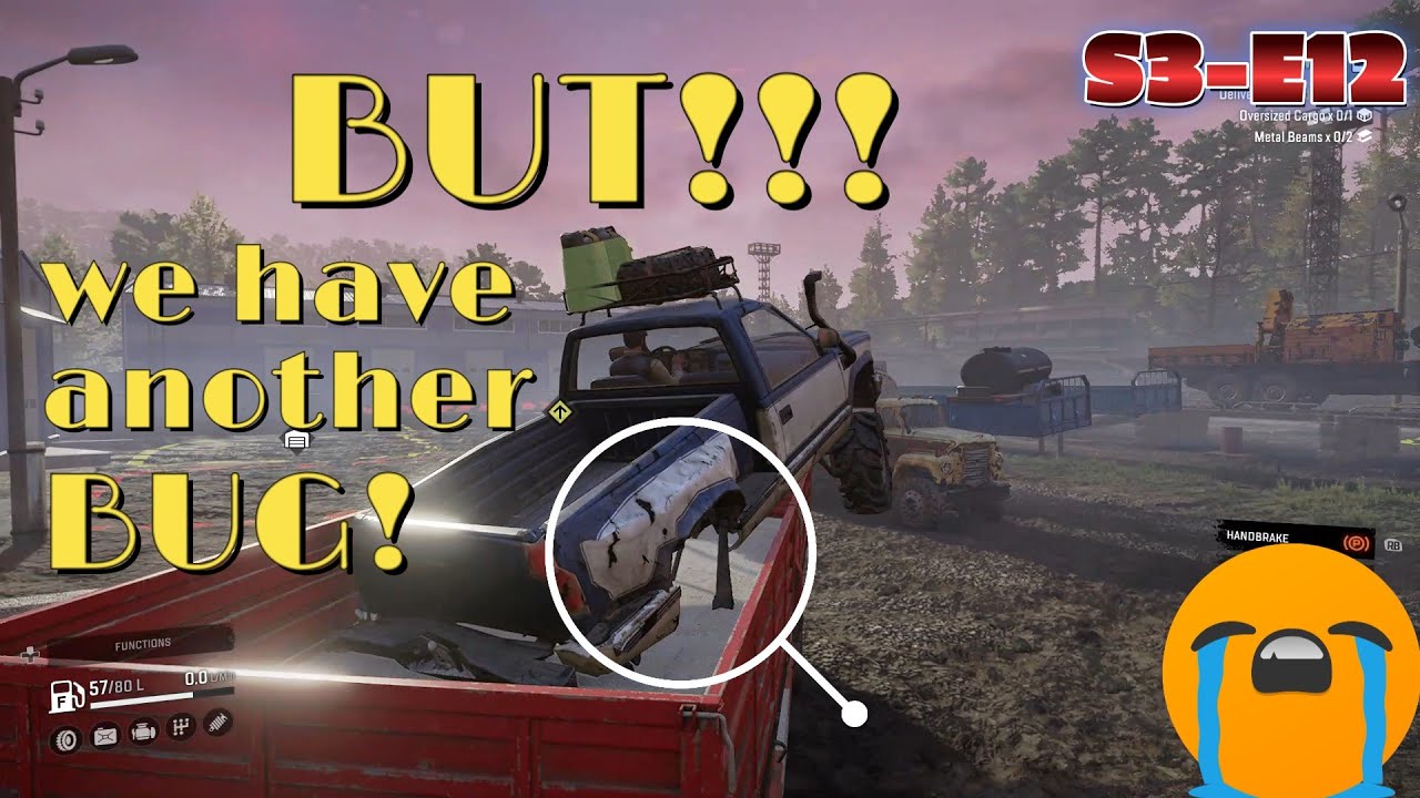 Season 3, Episode 12 - BUT!!! we have another BUG! - SnowRunner on Hard Mode (Walkthrough)