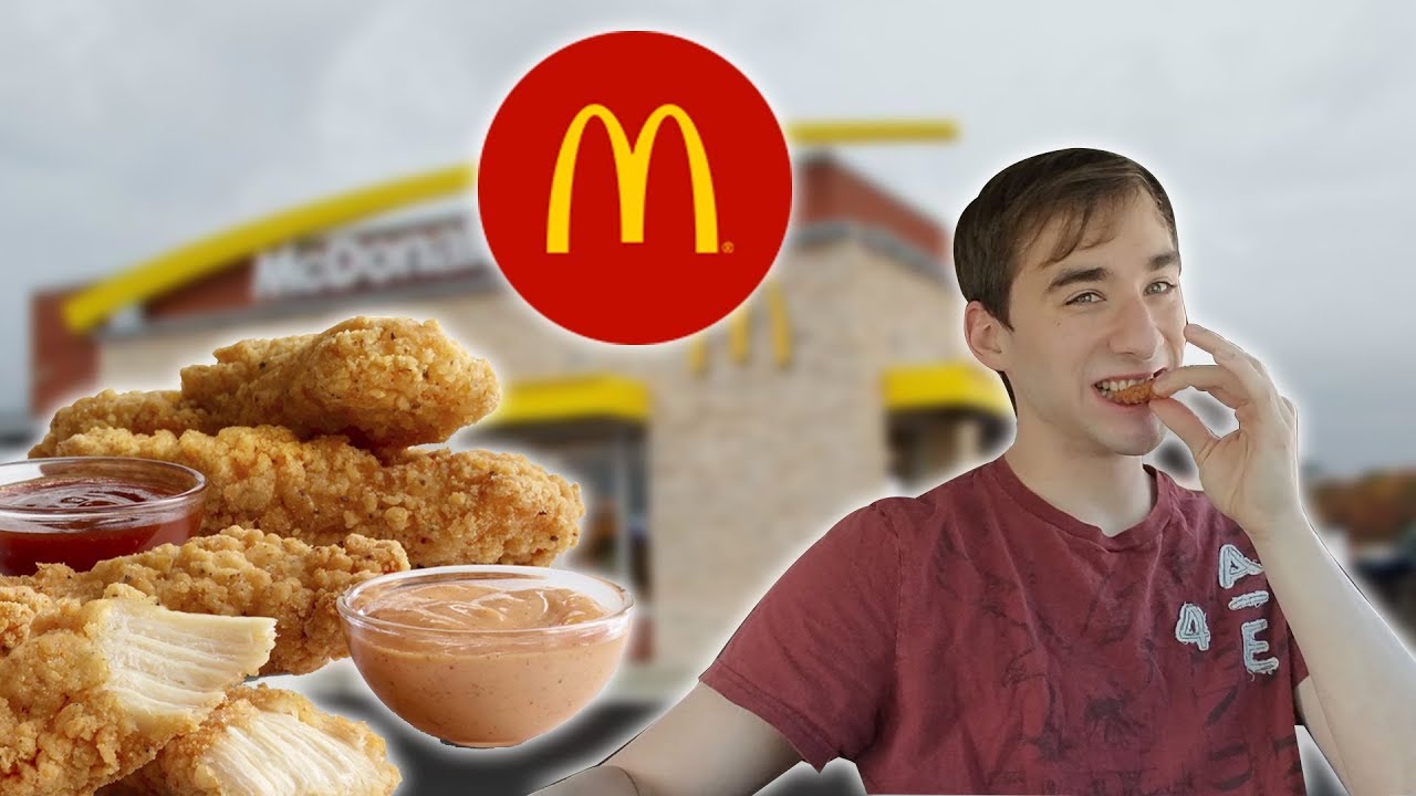 McDonald's Buttermilk Crispy Chicken Tenders Food Review 260 YouTube