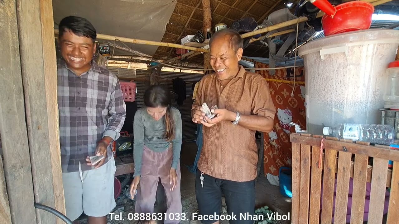 នាំយកជំនួយថវិកាបងស្រីគីមនិងបងស្រីគីមឆេងផ្ដល់ឲ្យប្អូនស្រីទិត្យអុីង