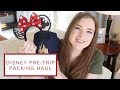 Disney Pre-Trip Packing Haul