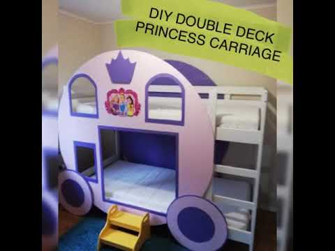 Diy Double Bed Princess Carriage, Princess Carriage Bunk Bed