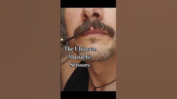 The Ultimate Mustache and Beard Scissors | BRV MEN Mustache Scissors #brvmen