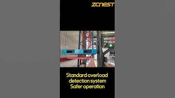 ZCNEST Stacker AMR,High Efficiency Intelligent Warehouse Solution #agv #automobile#warehousing