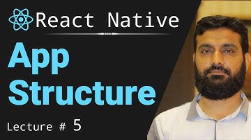 Basic Structure of React Native App in Hindi | Urdu & Hindi | Lecture # 6