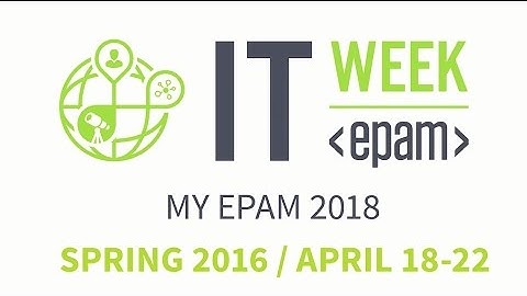 EPAM IT Week 2016