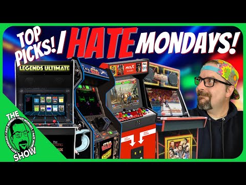 AtGames vs. Arcade1Up vs. MVXS vs. iiRcade What are our Top Cabinets & Games? I Hate Mondays! from PDubs Arcade Loft