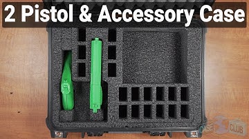 2 Pistol & Accessory Case