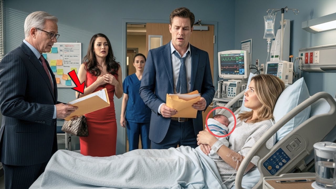 In the Delivery Room He Served Divorce Papers – Moments Later, His Lawyer Revealed Her $2B Trust Fun