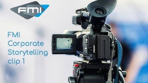 01  We gaan beginnen, welkom bij FMI.