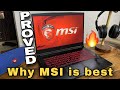 Top 10 reasons to buy MSI gaming laptop! 🔥(ft. MSI GF63) (4K)