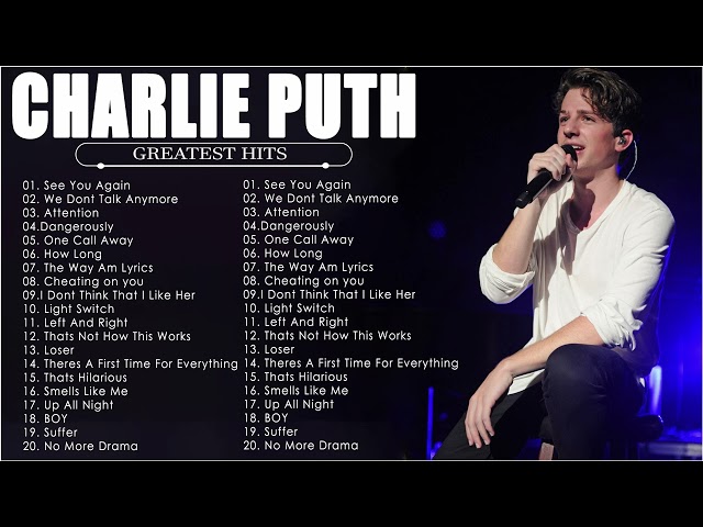 Charlie Puth Greatest Hits Full Album 2023 🎸 Charlie Puth Best Songs Playlist 2023 class=