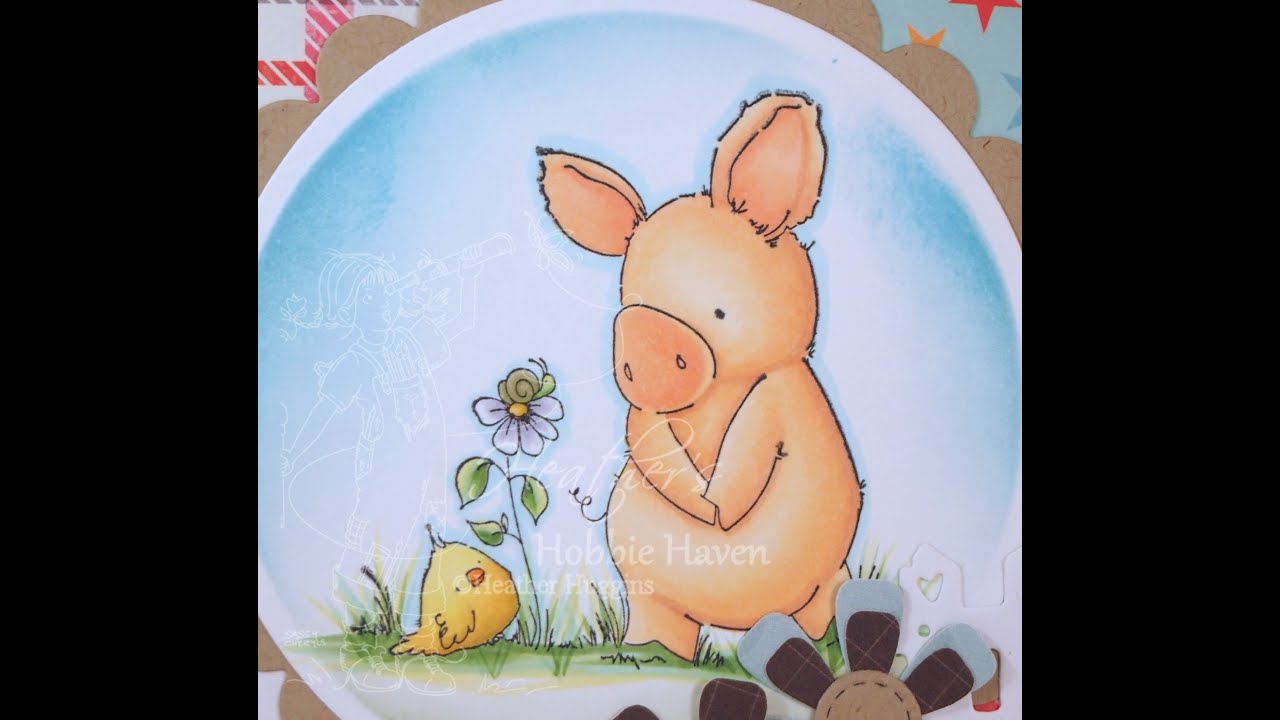 Especially For you Petunia Copic Coloring Card Kit - YouTube